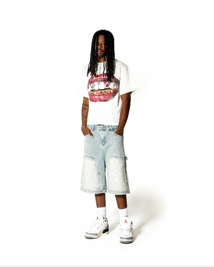 Diamond Cross Carpenter Shorts