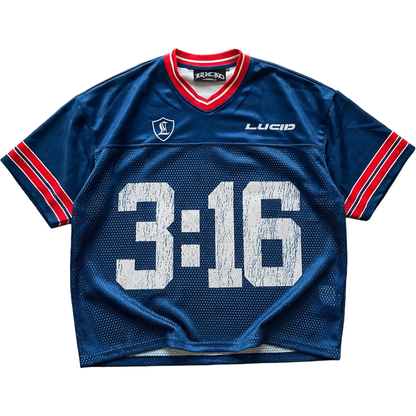 Blue "3:16" Jersey